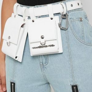 Maniere de Voir white fannypack